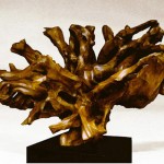 sculpture bois orme